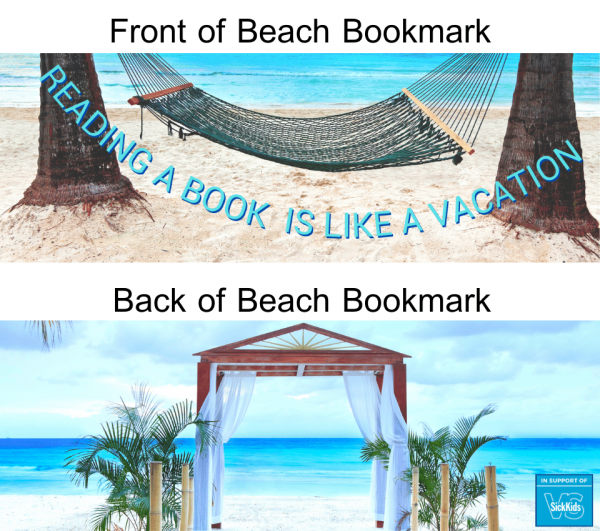 Beach Bookmark