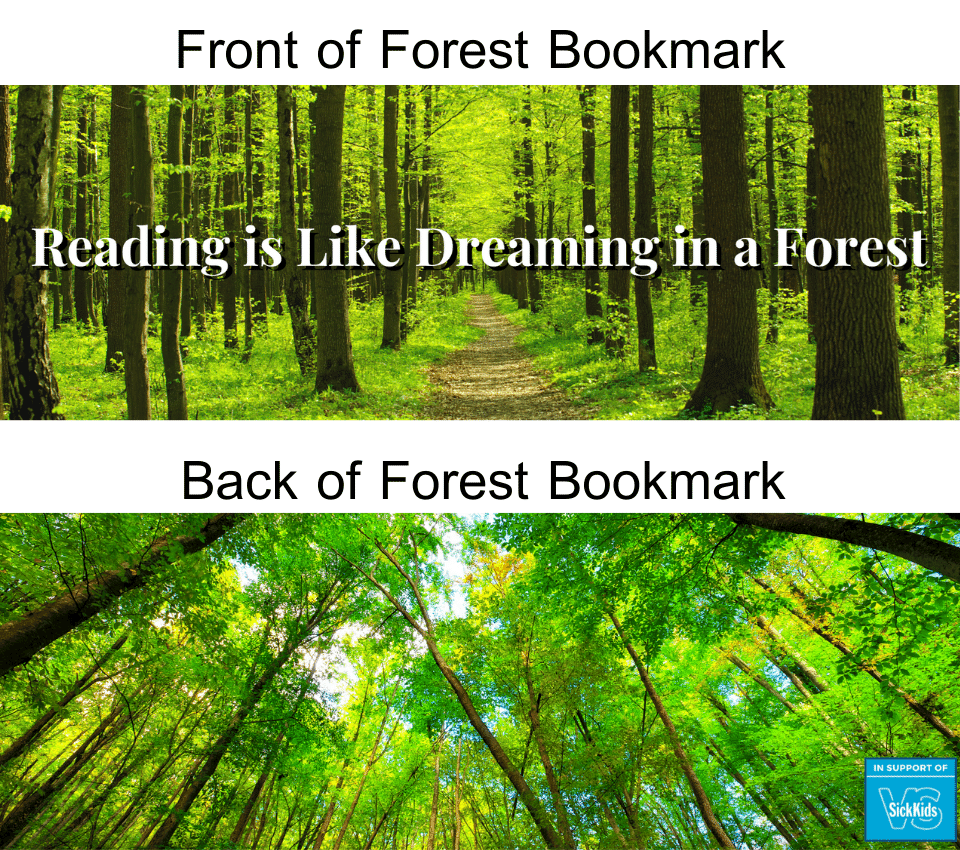 Forest Bookmark Website Pic