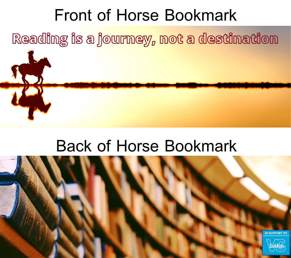 Horse Bookmark Website Pic